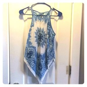 Robert Graham S women’s 100% silk sleeveless top